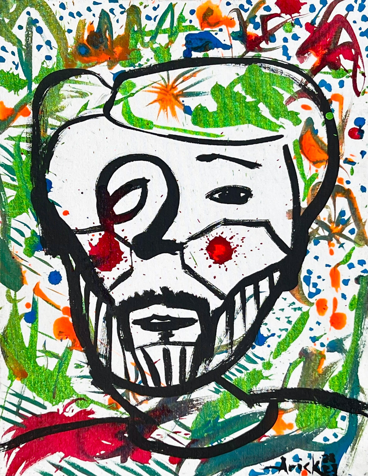 Print of Unhinged, 2023, by Arick Moriartsy